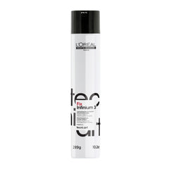 L'Oréal Professionnel Infinium 3 front can showing branding and medium hold