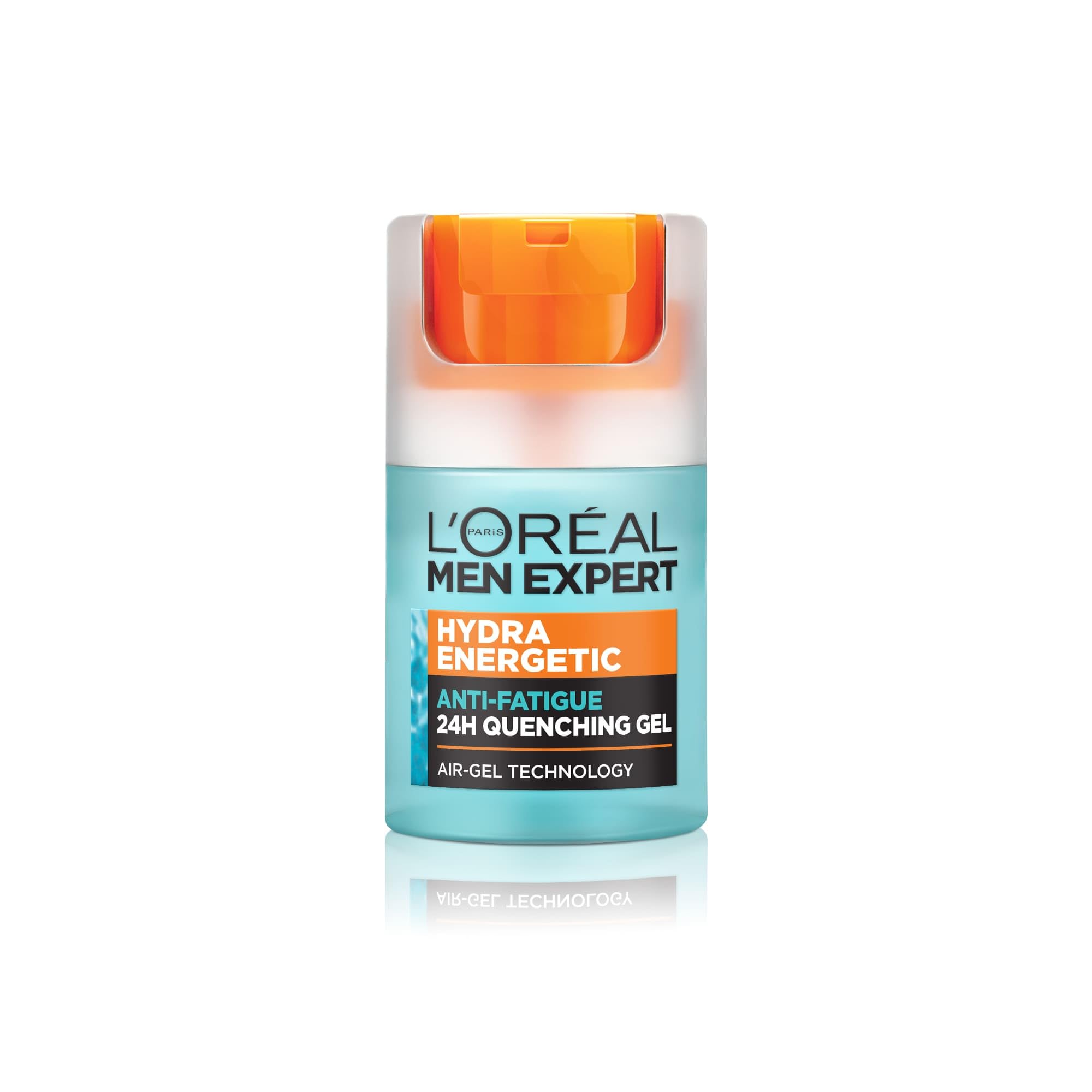 L'Oreal Men Expert front jar showing 50ml size and clear anti-shine benefit