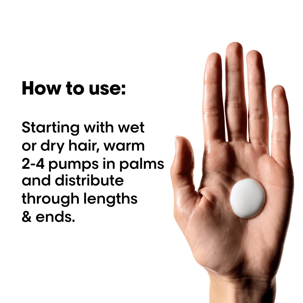 L'Oréal Professionnel heat protection in use with blow-dryer showing safeguarded strands