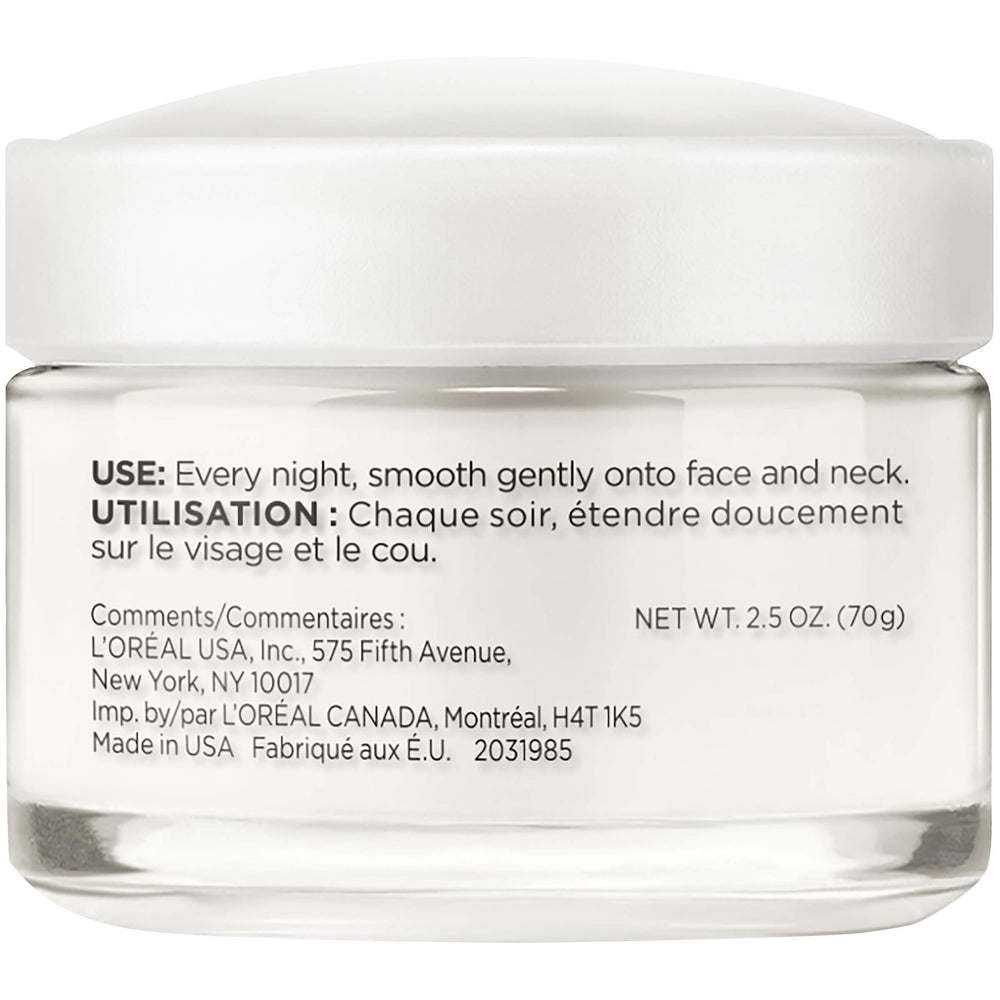 Close-up of creamy texture demonstrating L'Oreal Paris moisture and smooth finish