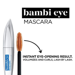 L'Oreal Paris application on lashes demonstrating lifted curl benefit