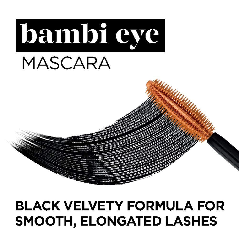 L'Oreal Paris before and after lashes illustrating visible volume and wide-eye benefit