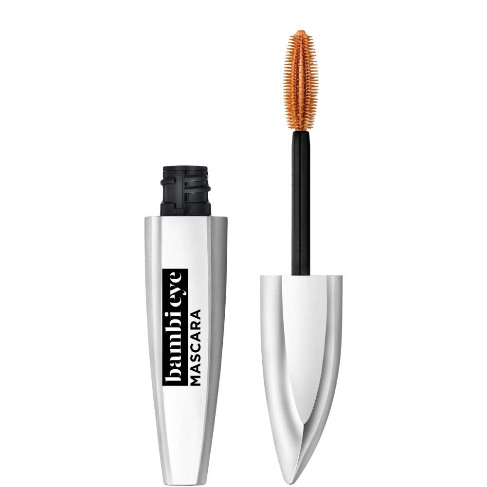 L'Oreal Paris front packaging showing product and shade blackest black benefit clear labeling