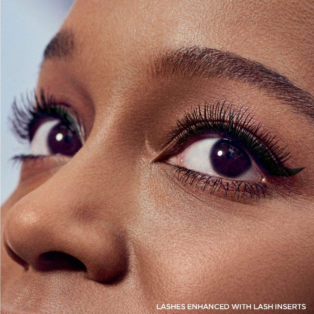 L'Oreal Paris mascara in a makeup setting showcasing dramatic eye look benefit