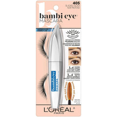 L'Oreal Paris wand close-up highlighting wide-eyed brush benefit