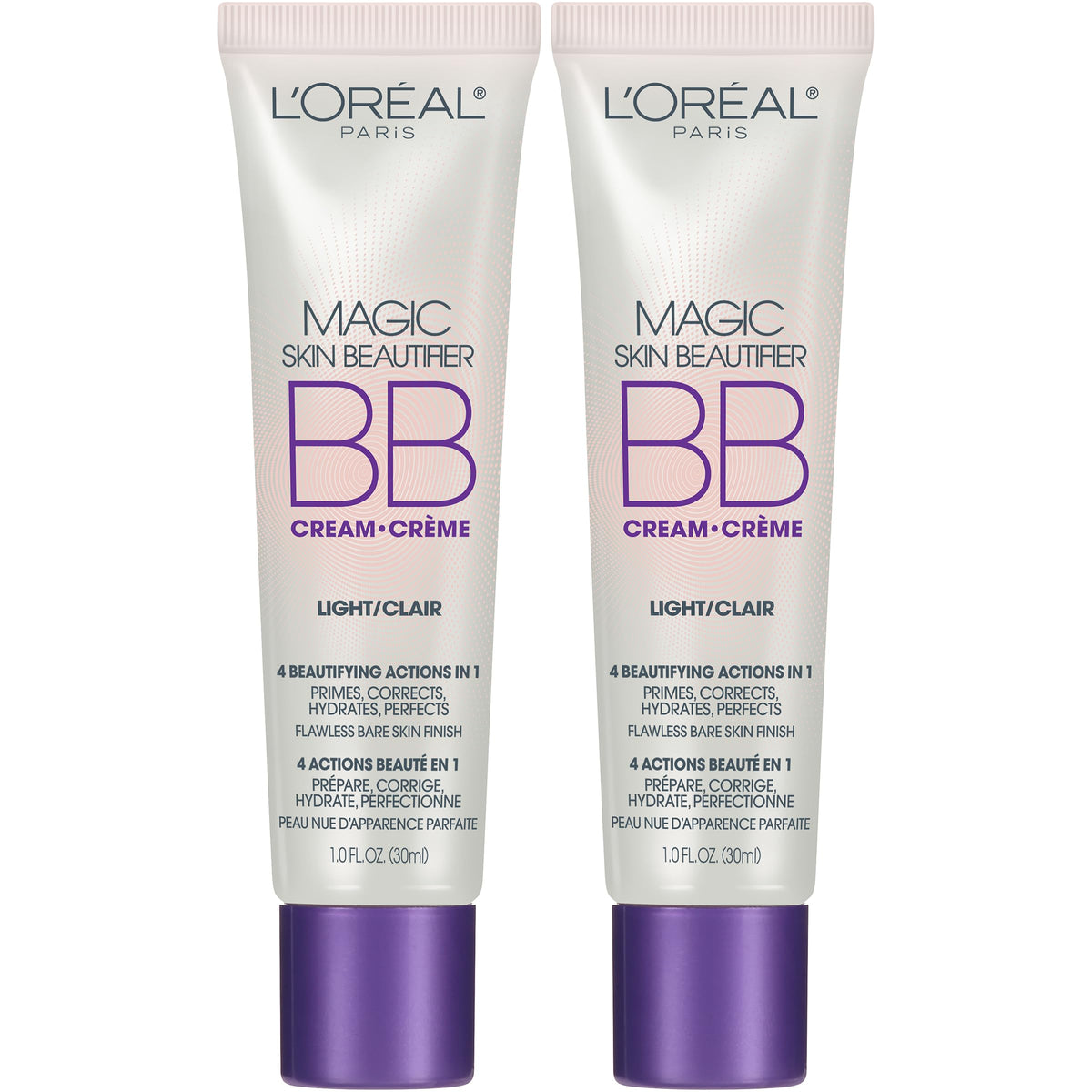 L'Oreal Paris front packaging showing tube and label for easy identification