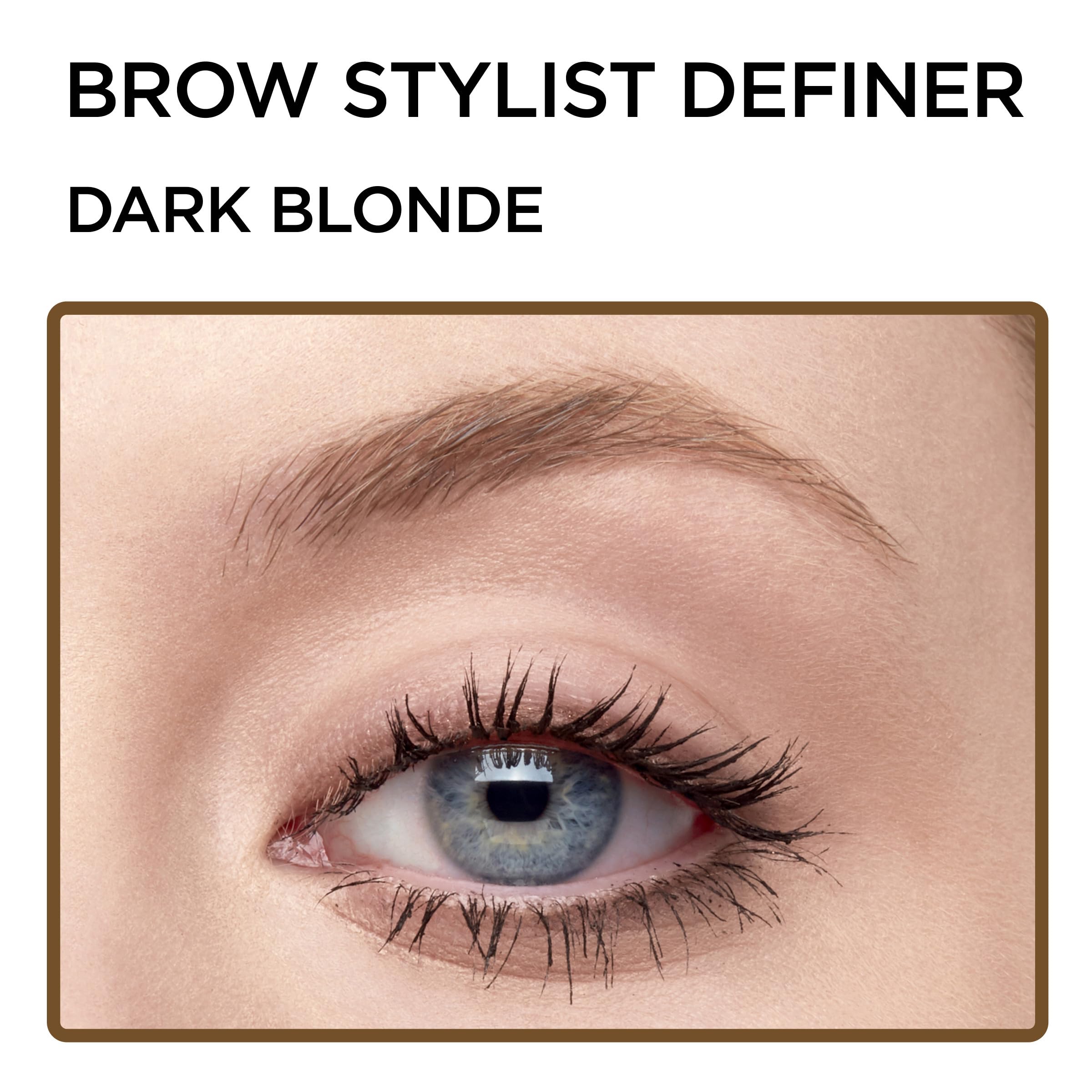 L'Oreal Paris spoolie brush detail blending brow hairs for natural finish