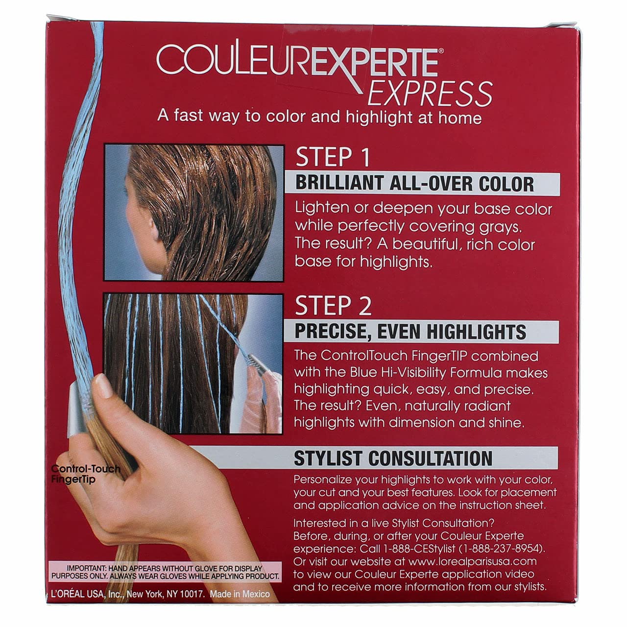 L'Oréal Paris close-up of Medium Iridescent Blonde — Ice tone and shine