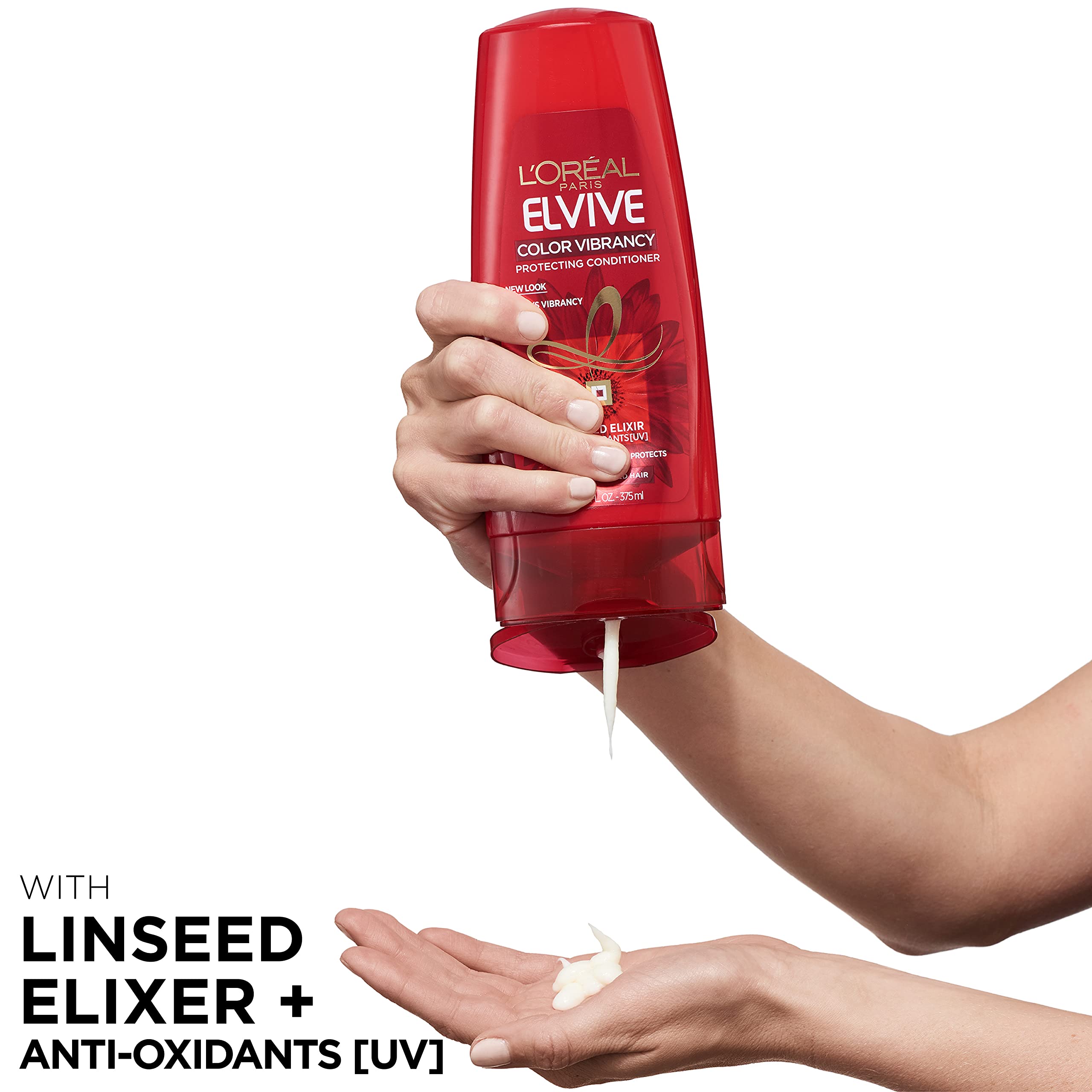 L'Oreal Paris Elvive conditioner cream texture for deep hydration