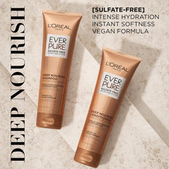L'Oreal Paris EverPure back label with ingredients and usage directions