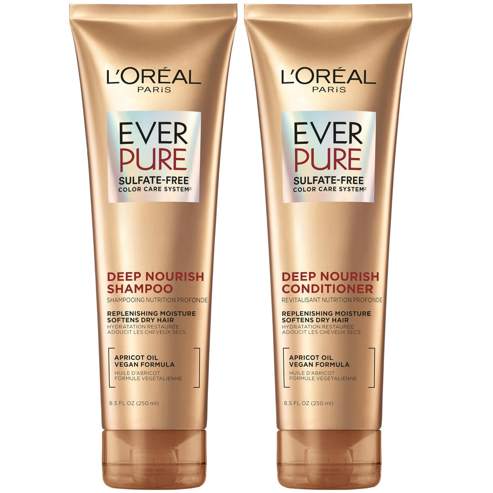 L'Oreal Paris EverPure front packaging showing product benefits