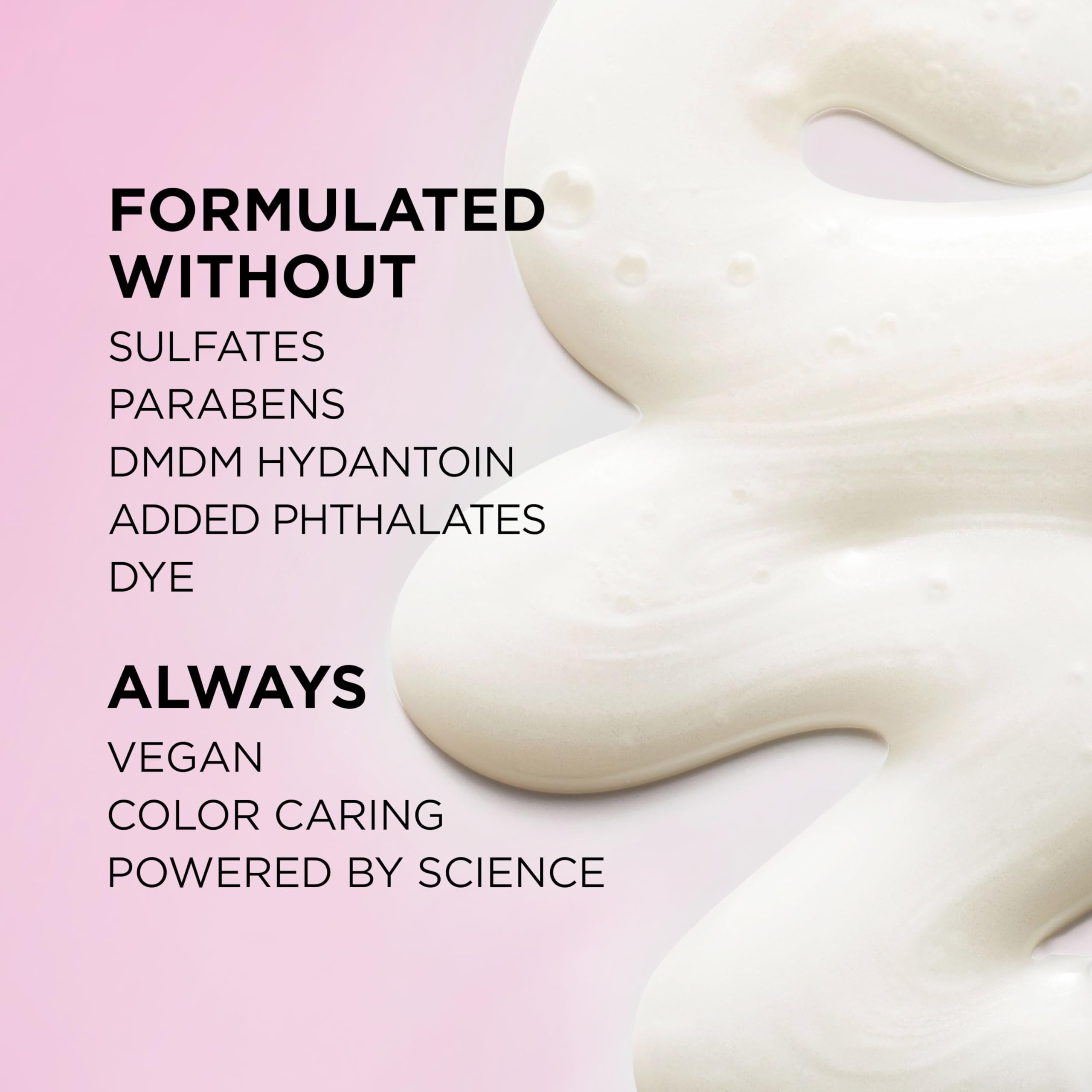L'Oreal Paris EverPure bottles in hand for scale showing travel-friendly benefit