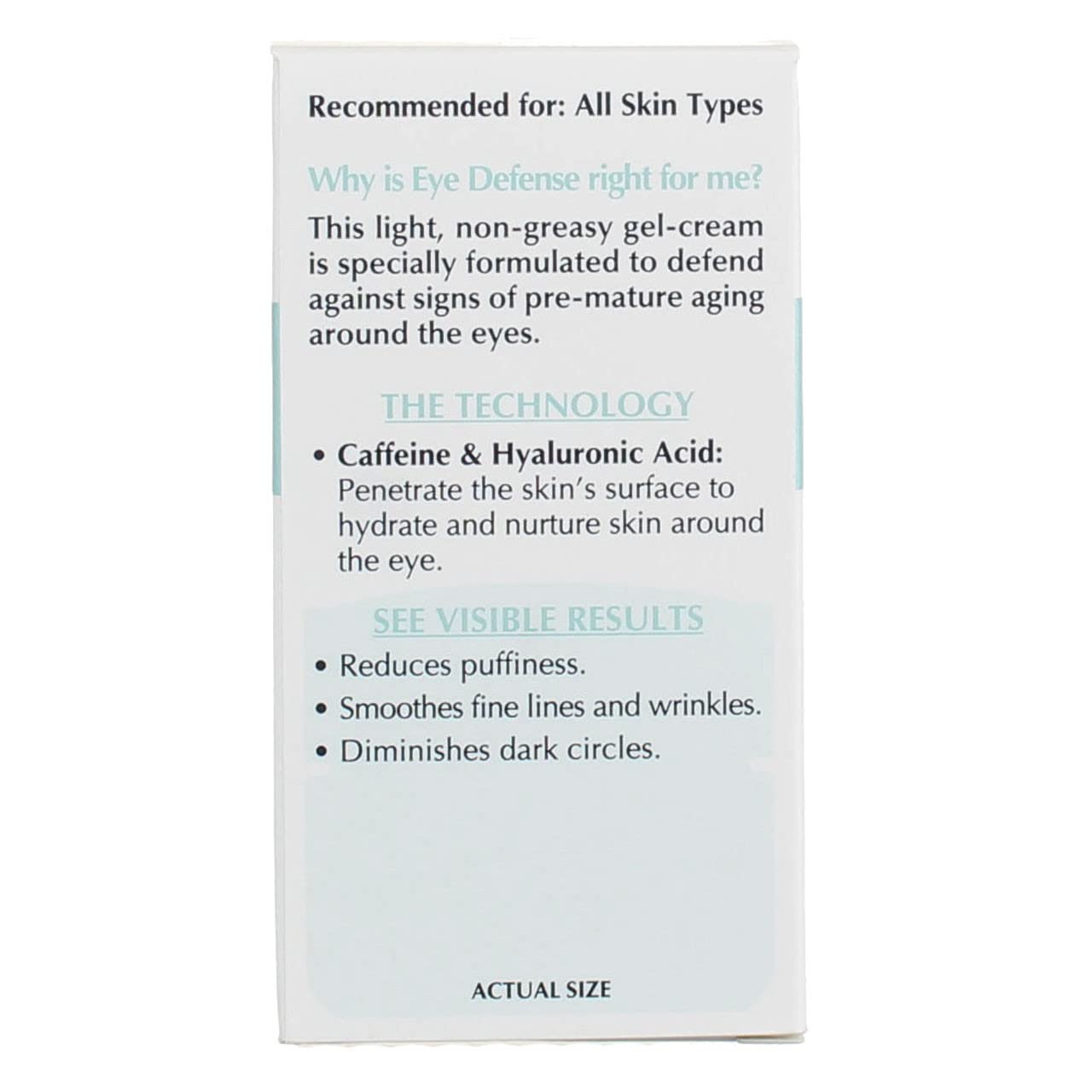 L'Oreal Paris gel texture on fingertip showing lightweight, fast-absorbing feel