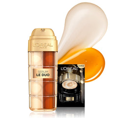 L'Oreal Paris front packaging showing elegant gold bottle and product benefit