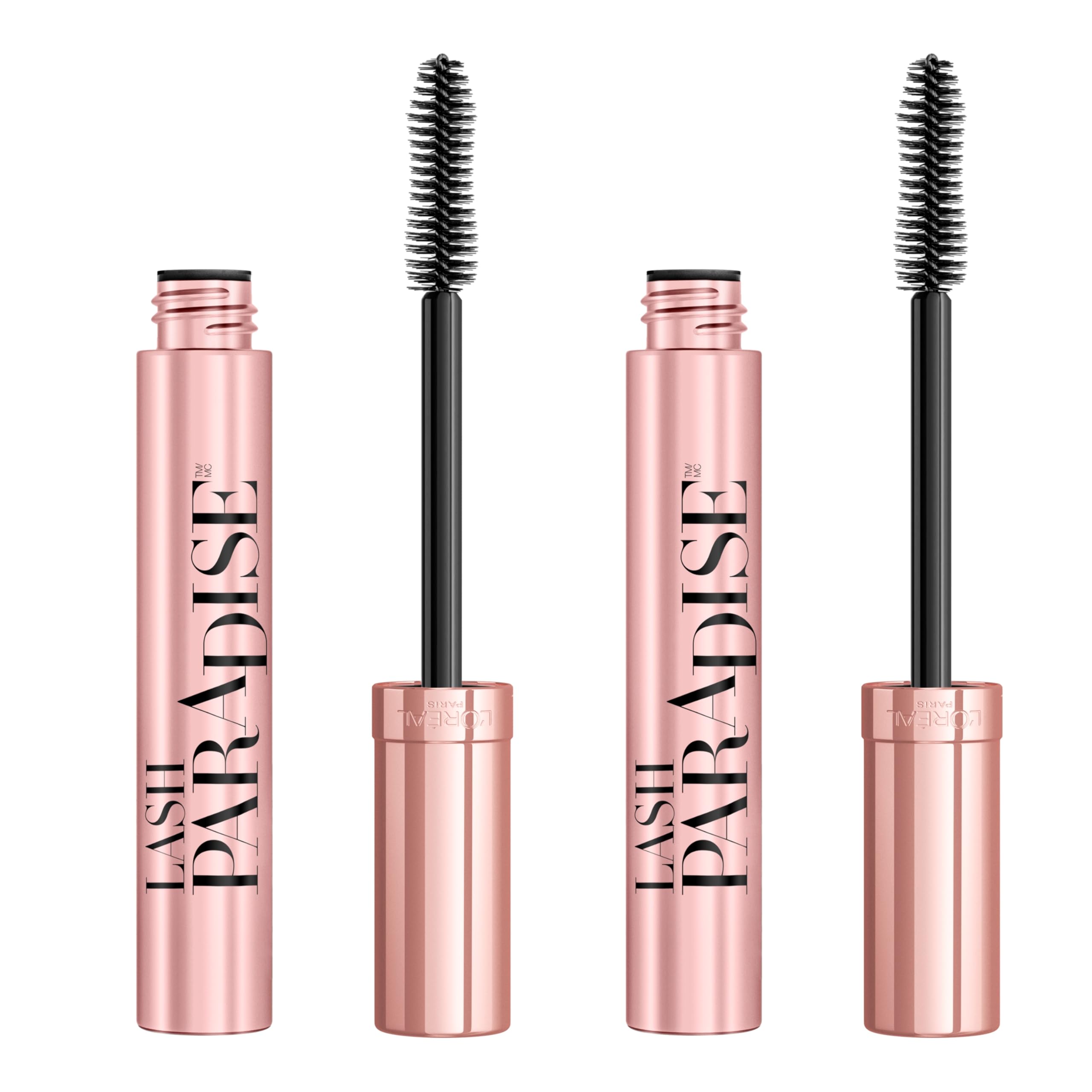 L'Oreal Paris front packaging showing dual pack and Mystic Black benefit