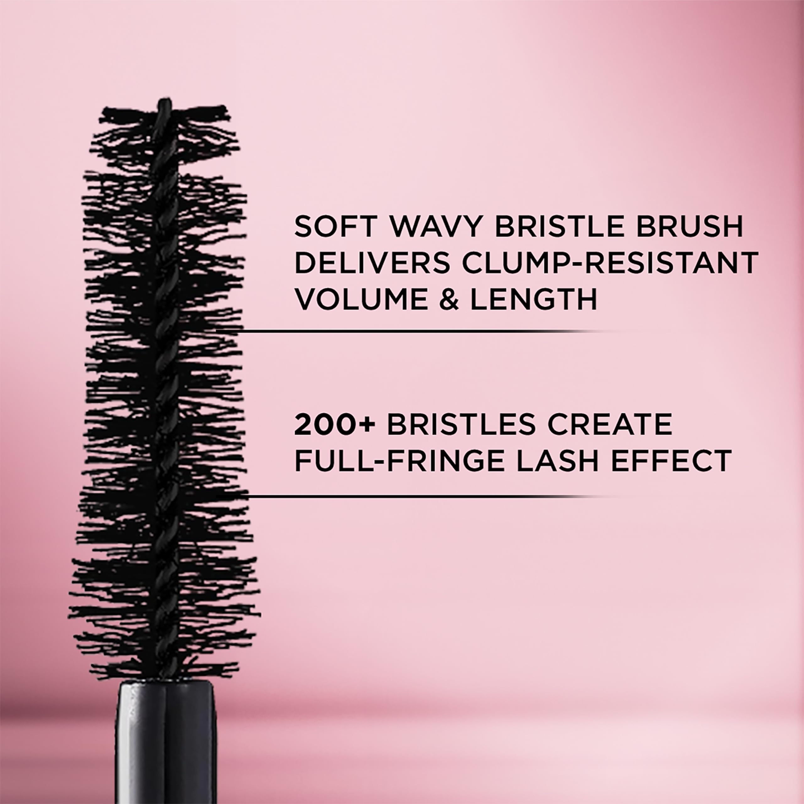 L'Oreal Paris lifestyle application on model illustrating feathery soft finish