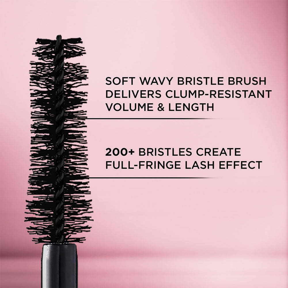 L'Oreal Paris lifestyle application on model illustrating feathery soft finish