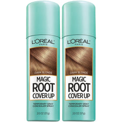 L'Oreal Paris product front packaging showing Dark Blonde shade benefits