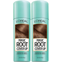 L'Oreal Paris front packaging showing product and light brown shade benefit