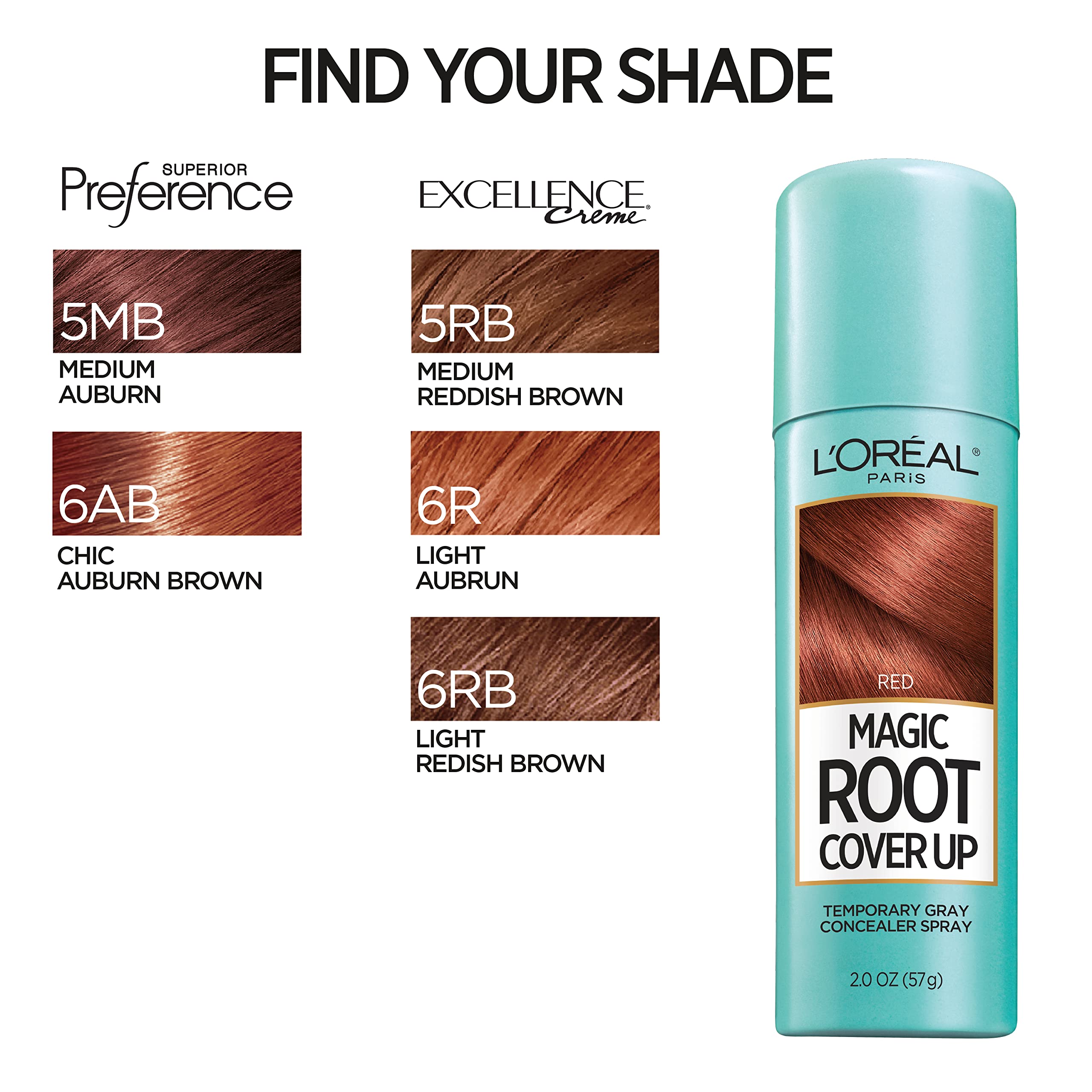 L'Oreal Paris in a travel bag ready for touch-ups on the go benefit
