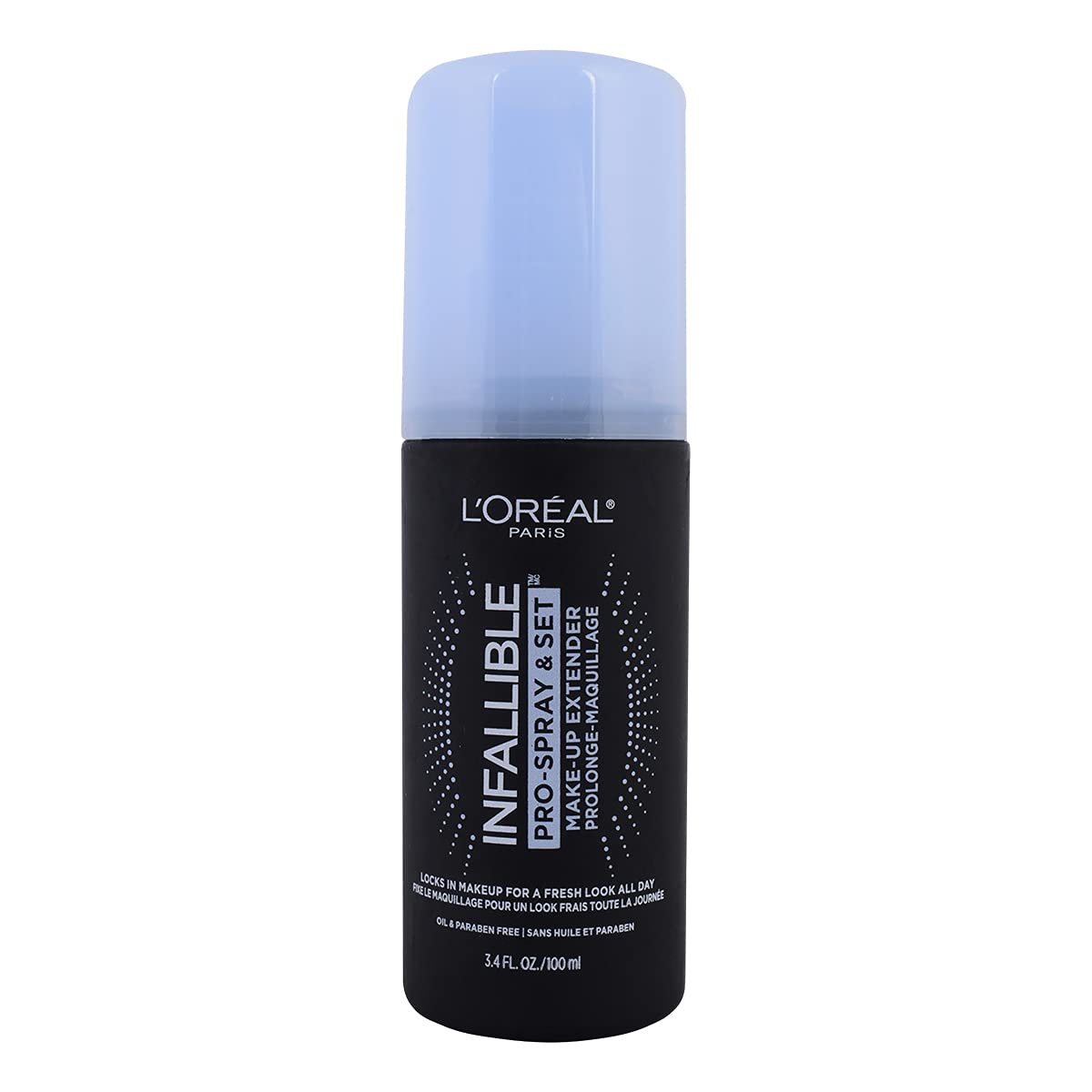 L'Oreal Paris front packaging showing product and size, ensures longwear