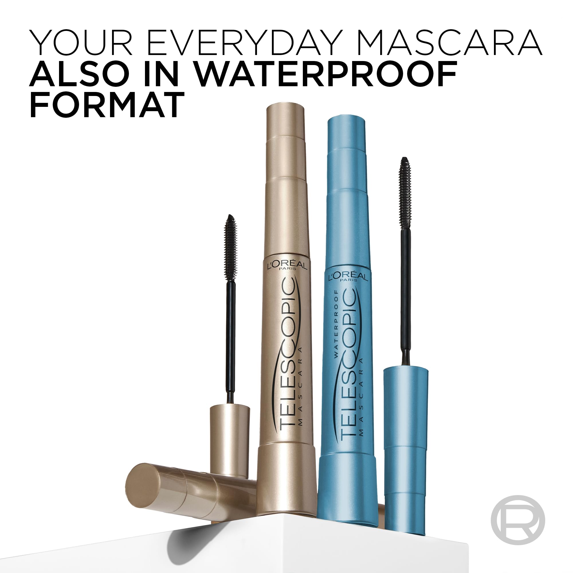L'Oreal Paris lifestyle evening look emphasizing bold, defined lashes