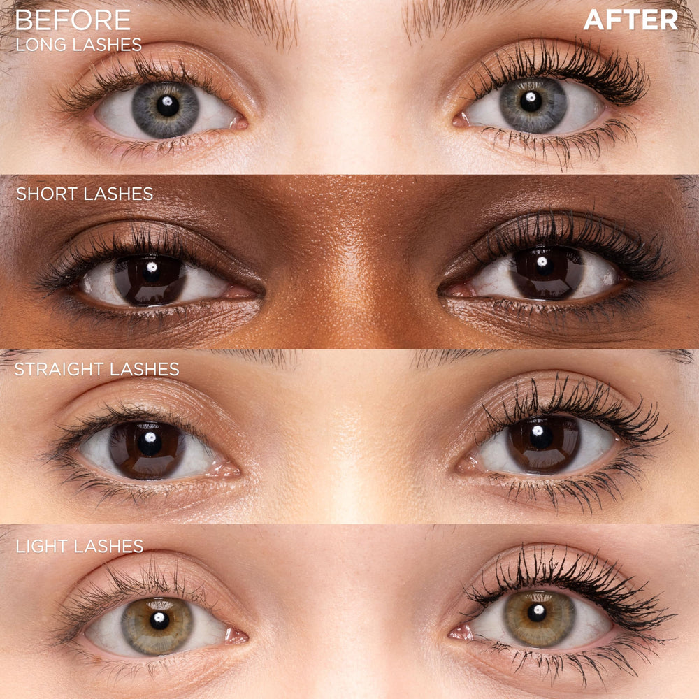 L'Oreal Paris creamy texture close-up highlighting smooth, clump-free finish