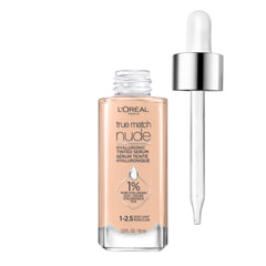 L'Oreal Paris front bottle view showing sleek packaging and easy pouring benefit