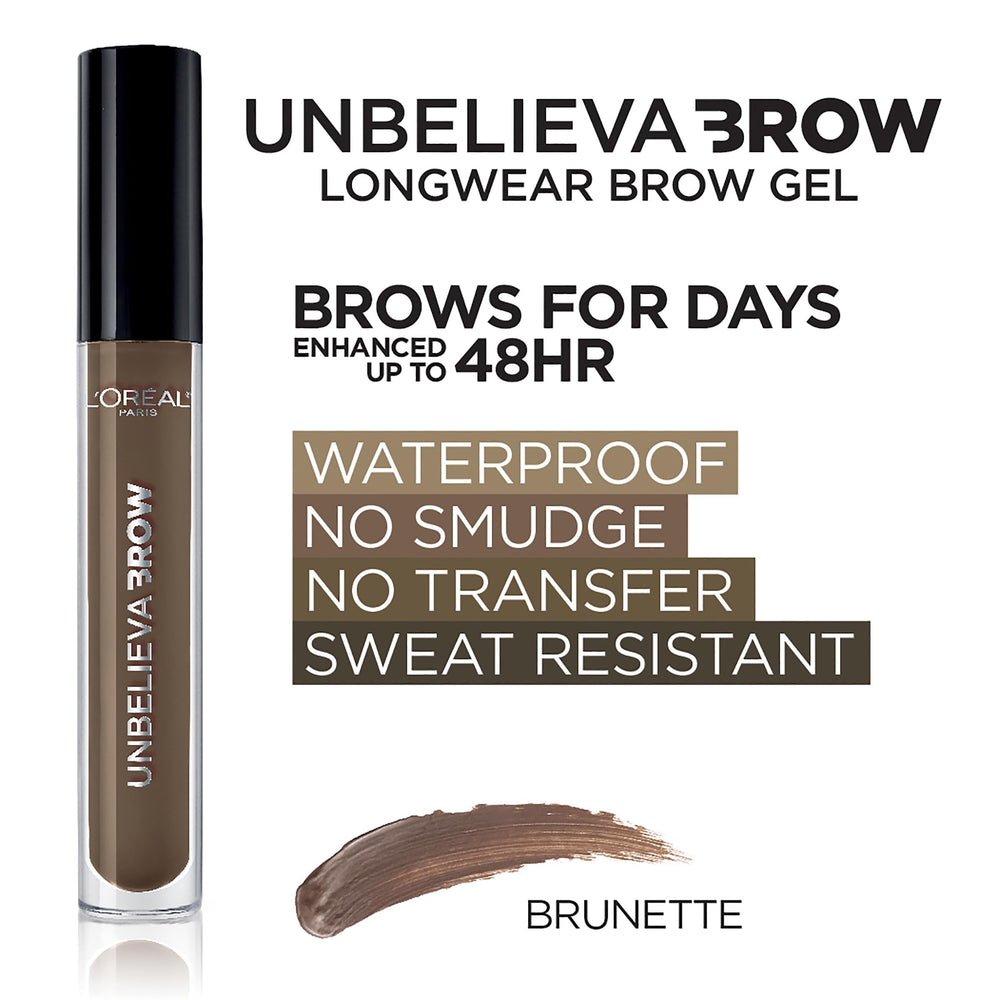 L'Oreal Paris gel texture swatch showing buildable pigment and smooth finish