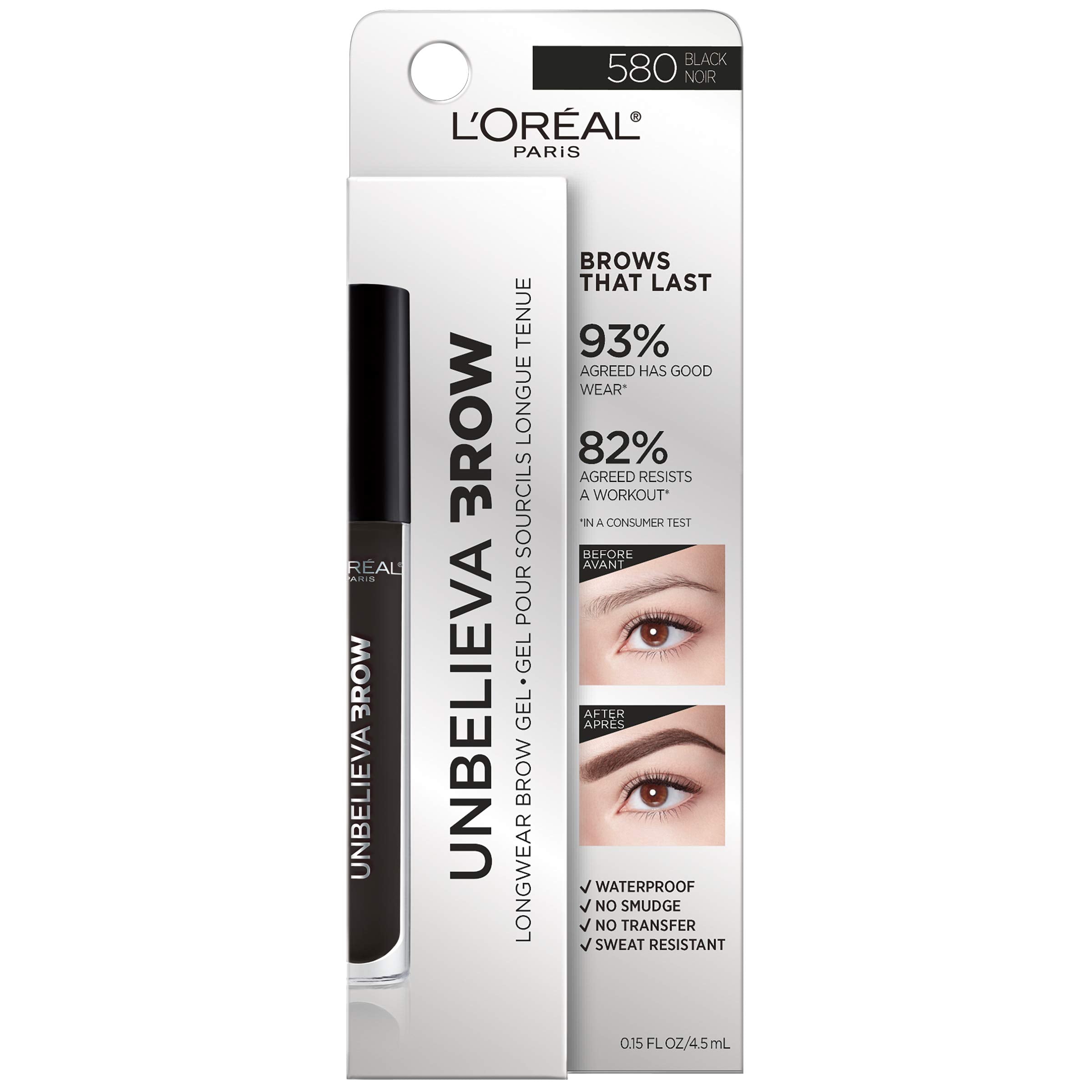 L'Oreal Paris precise brush close-up for targeted application and neat brows
