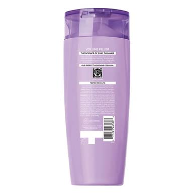 In-shower scene using L'Oreal Paris shampoo emphasizing gentle cleansing