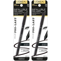 L'Oreal Pro-Last close-up of pencil tip showing creamy texture and precise glide for smooth lines