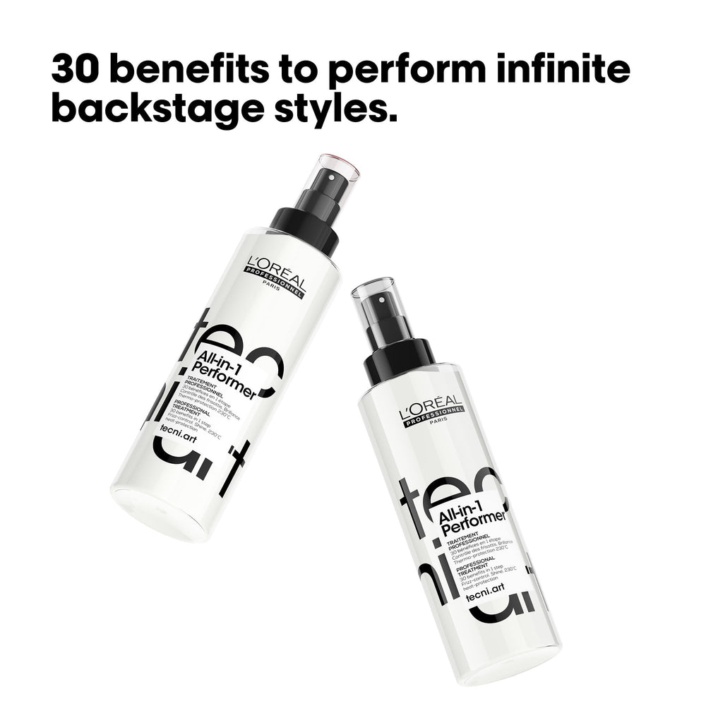 L'Oréal Professionnel in-use during blow-dry for frizz control and manageability