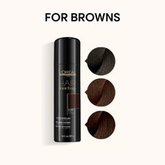 L'Oréal Professionnel spray nozzle close-up for precise application benefit