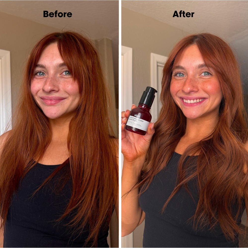 L'Oréal Professionnel pump detail highlighting controlled dispensing for precise use