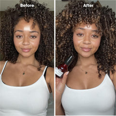 L'Oréal Professionnel serum texture on palm illustrating lightweight, non-greasy feel