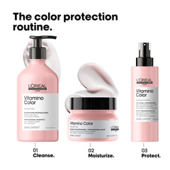 L’Oréal Professionnel in-use during blow-dry showing easier styling and reduced frizz