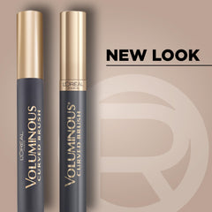 L'Oreal Paris wand out of tube demonstrating formula pickup benefit