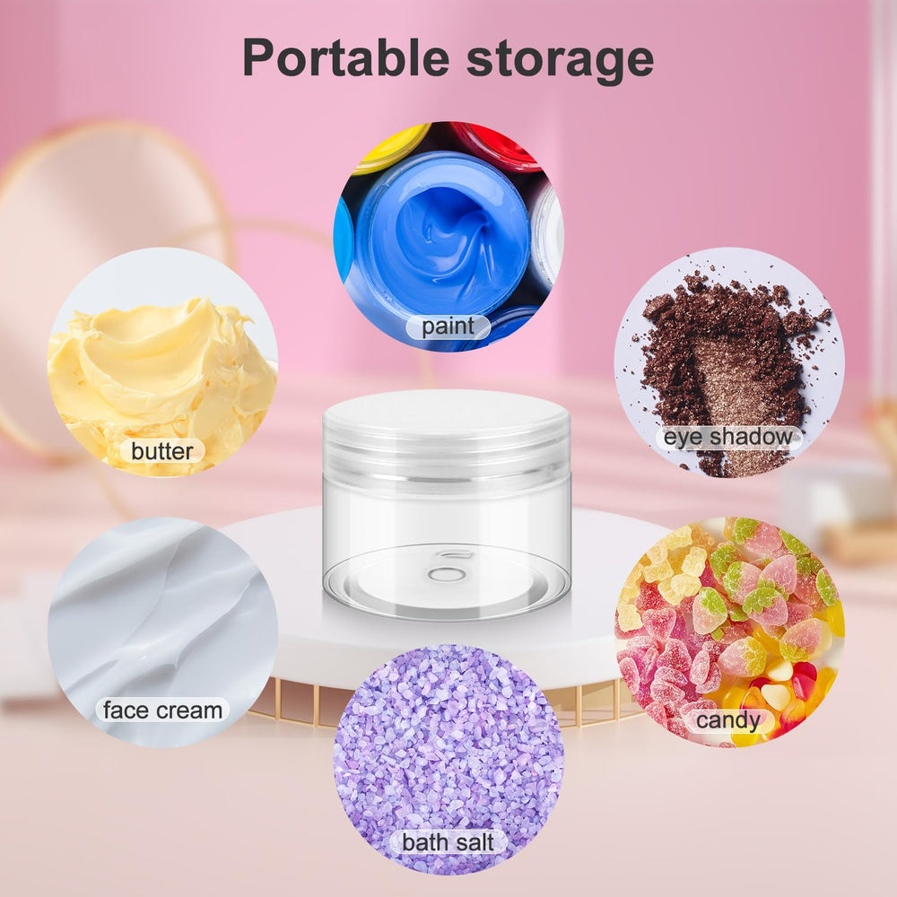 Loretoy jar beside a credit card showing scale for travel-friendly convenience