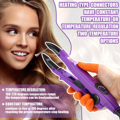 Lothee hair clips and accessories flat lay for neat sectioning and control