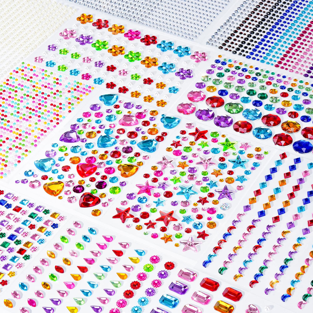LOTWOW front packaging showing 6000 gem stickers and variety benefit