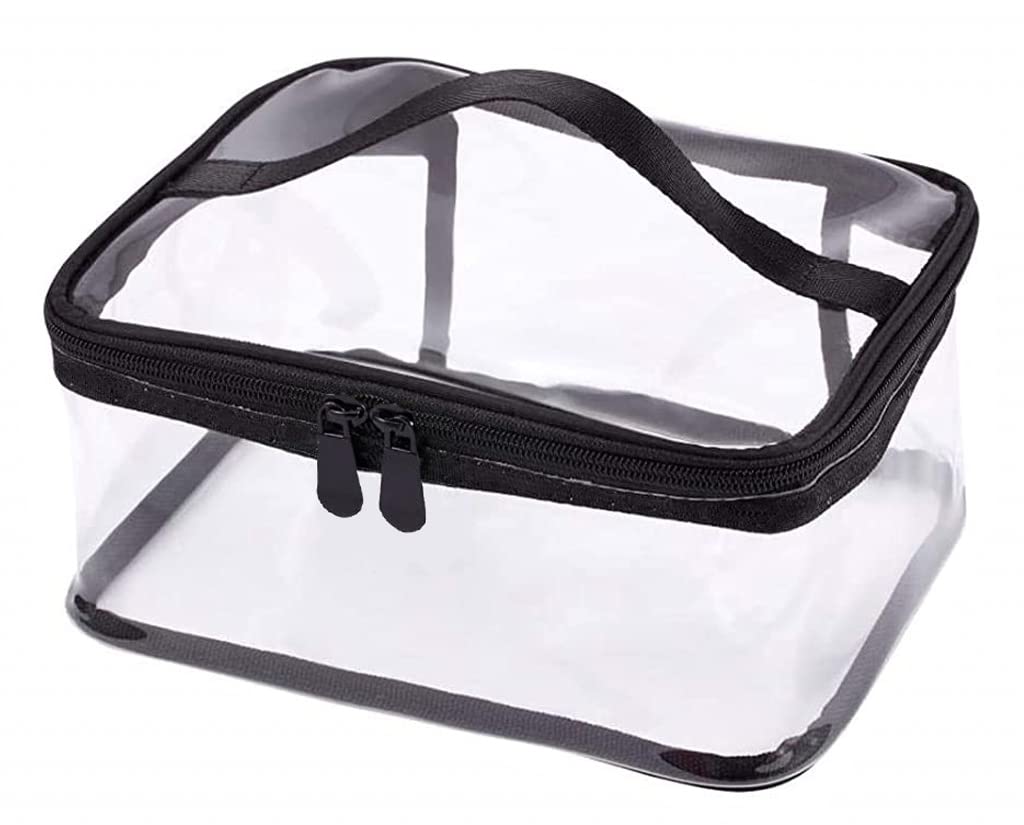 Louise Maelys pouch in travel setting showing portability and tidy storage