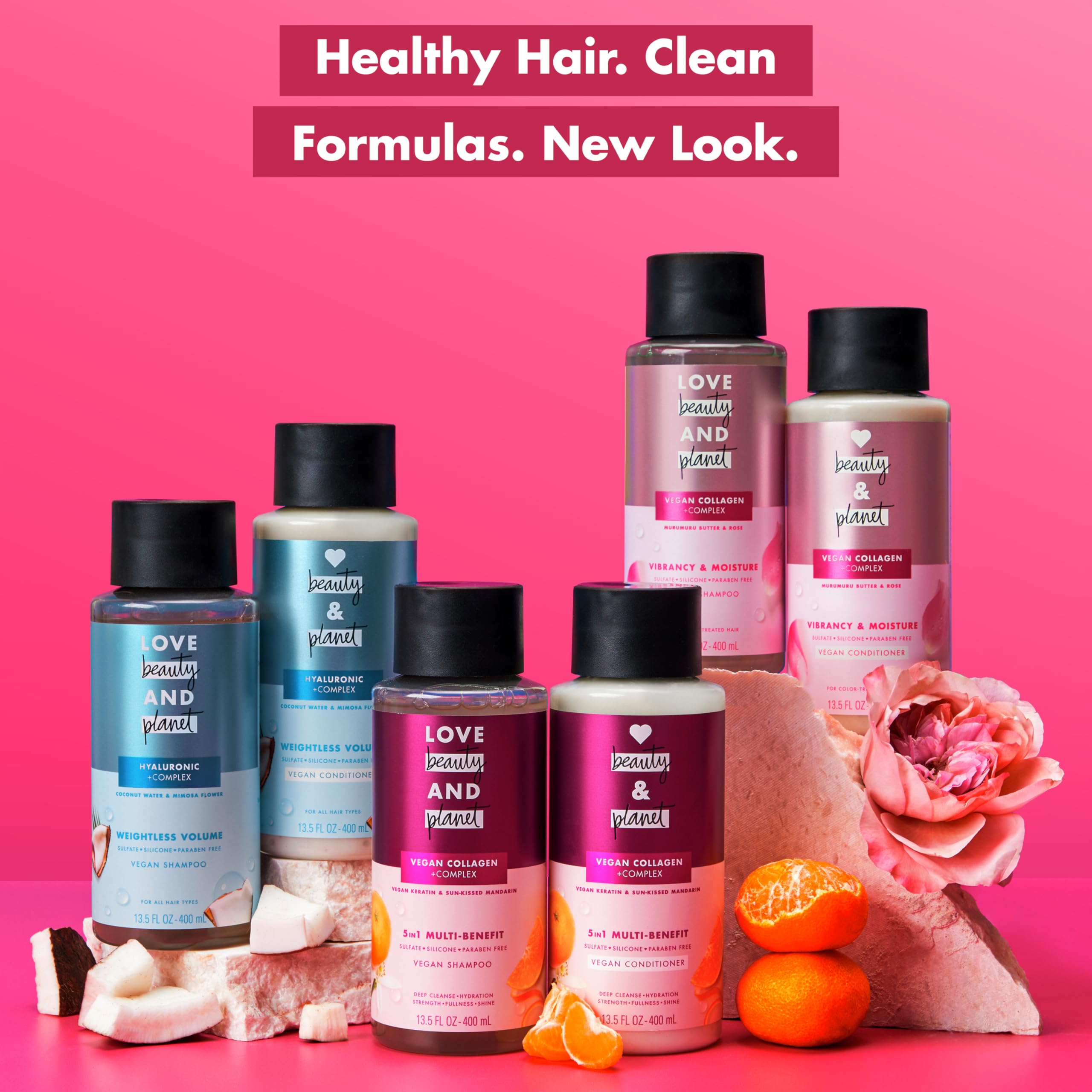 Love Beauty and Planet in bathroom lifestyle setting demonstrating daily-use benefit