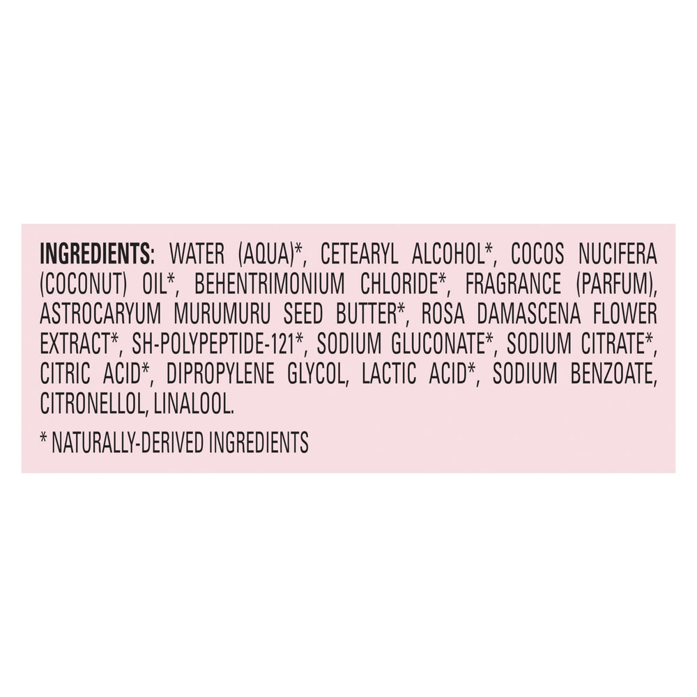 Love Beauty and Planet open cap revealing creamy consistency for smoothness benefit