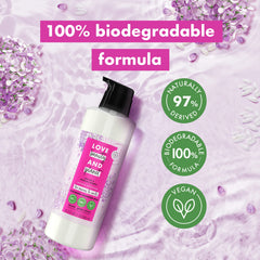 Love Beauty and Planet in-shower use on wet curls for defined, bouncy waves