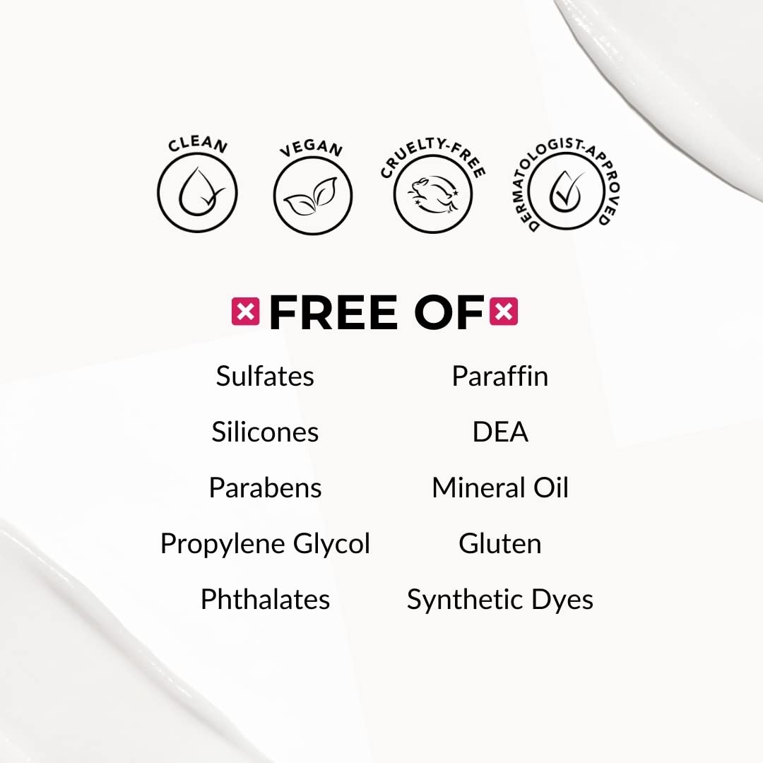 Love Ur Curls shea butter and moringa oil ingredients showcasing moisturizing benefits