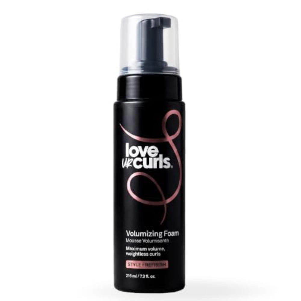 Love Ur Curls front packaging showing product and volumizing benefit