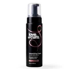 Love Ur Curls front packaging showing product and volumizing benefit