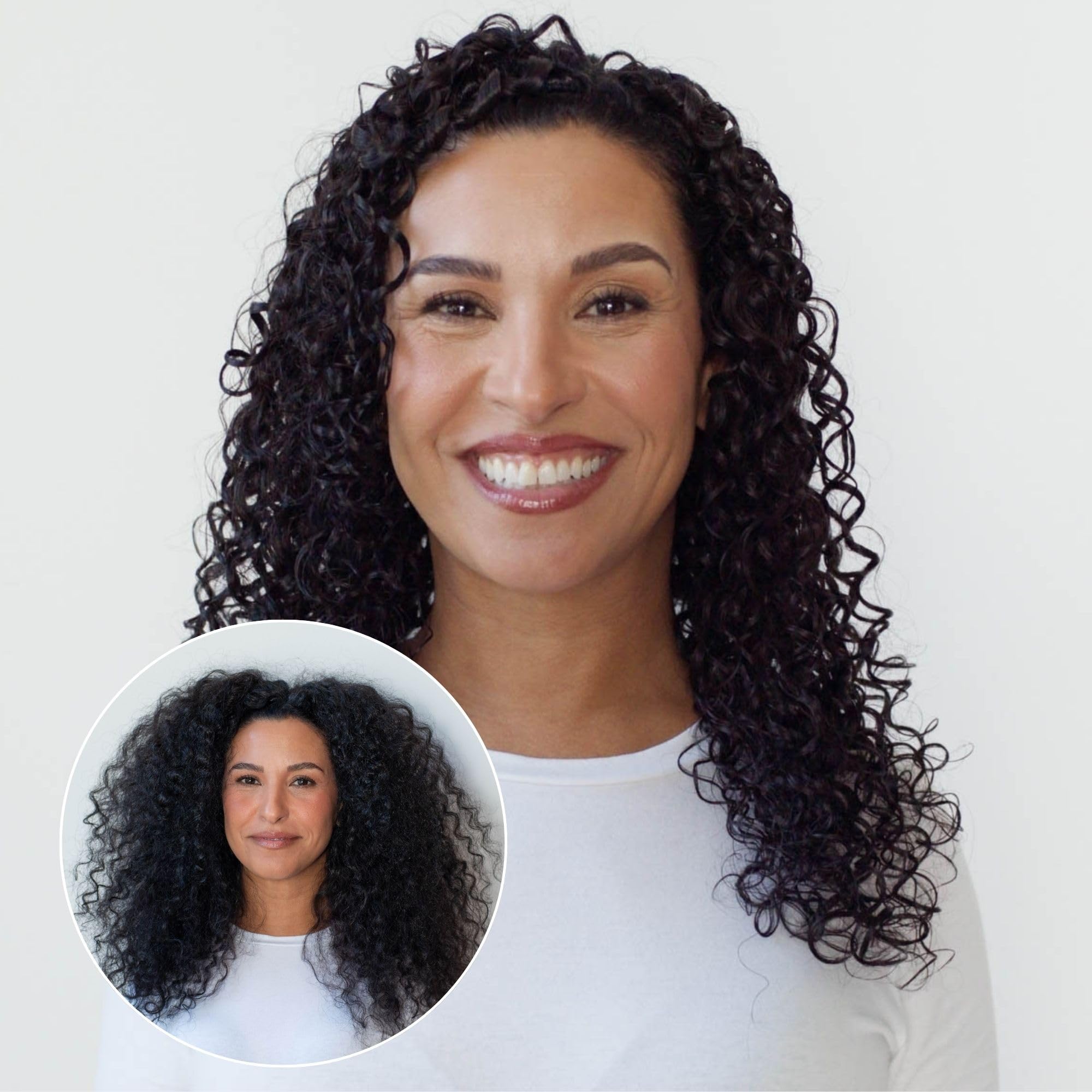 Love Ur Curls cream texture close-up highlighting smooth, non-greasy feel