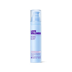 Love Wellness bottle front label showing 100 mL and product name benefits